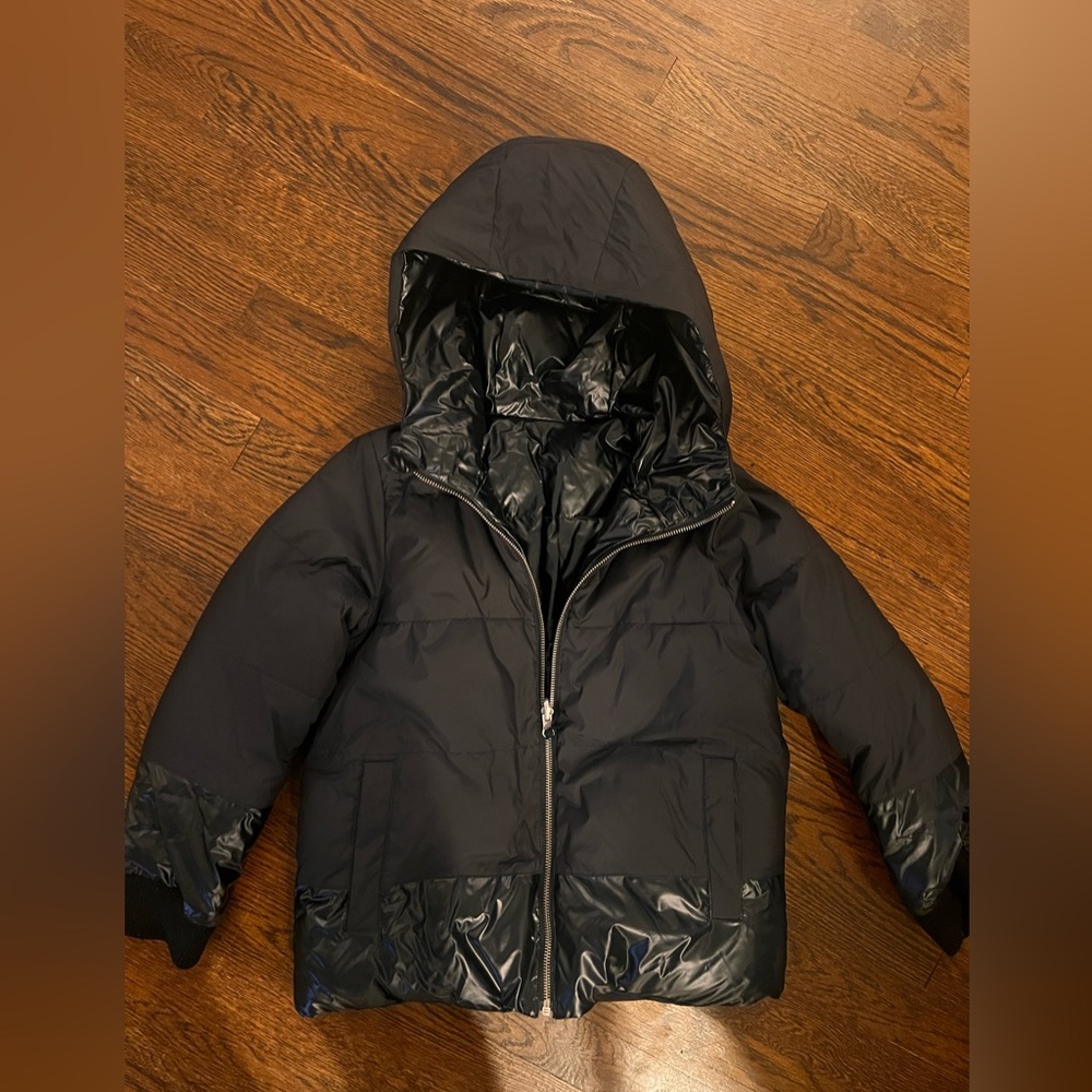 J. Crew Kids Black Puffer Jacket
